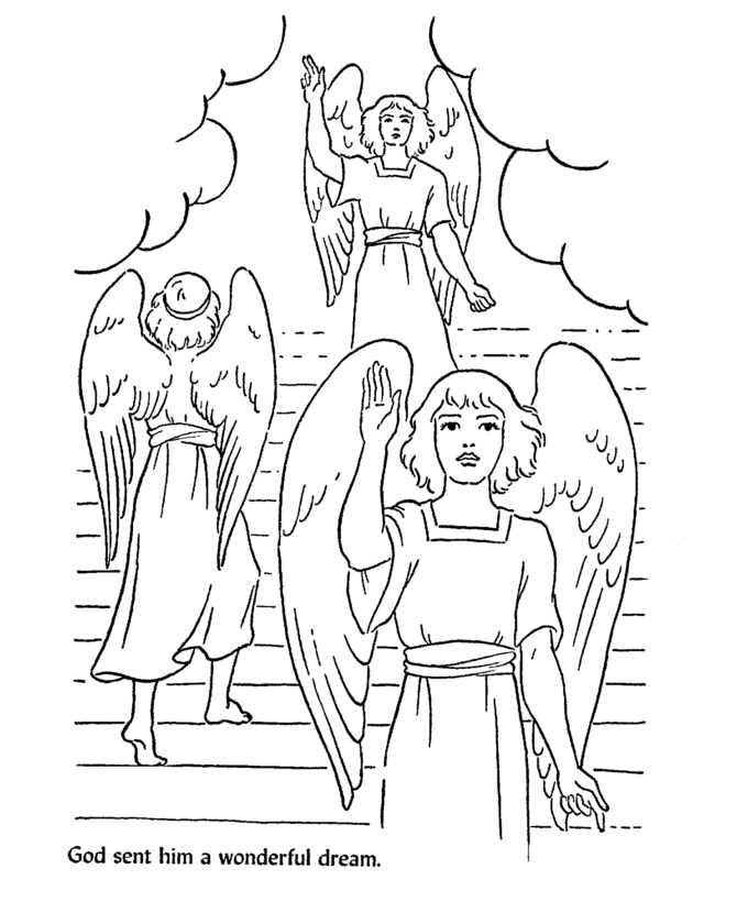 Heaven coloring pages to download and print for free