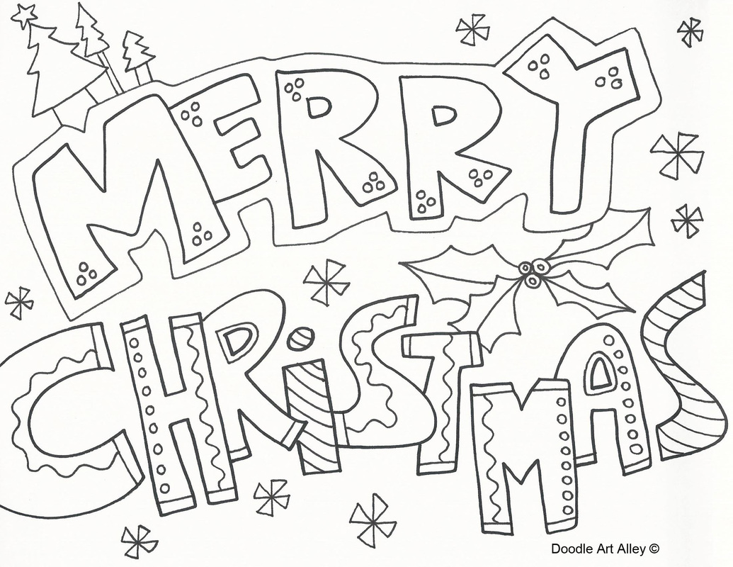 Free Merry christmas coloring pages to print for kids Download print and color