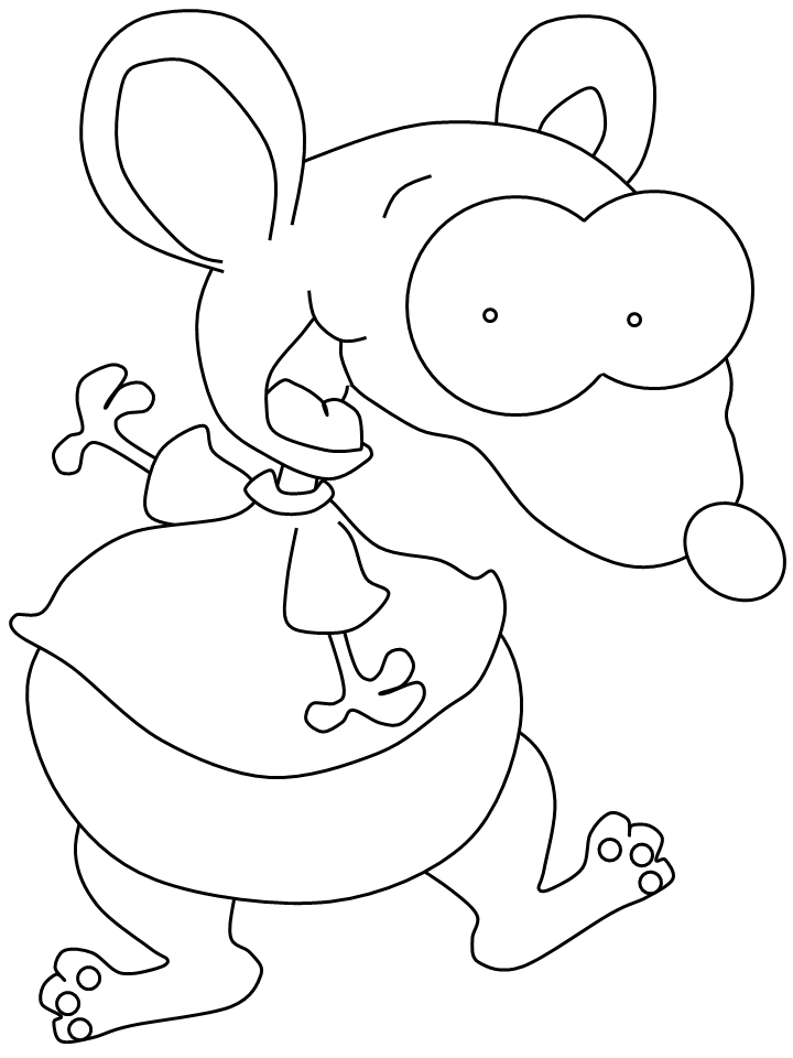 836 Simple Toopy And Binoo Coloring Pages 