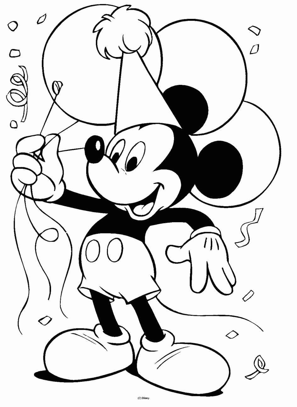 Disney Coloring Pages To Download And Print For Free