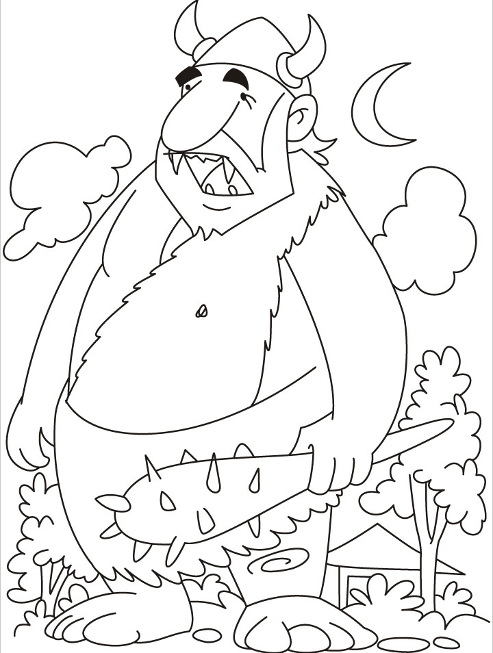 Giant coloring pages to download and print for free