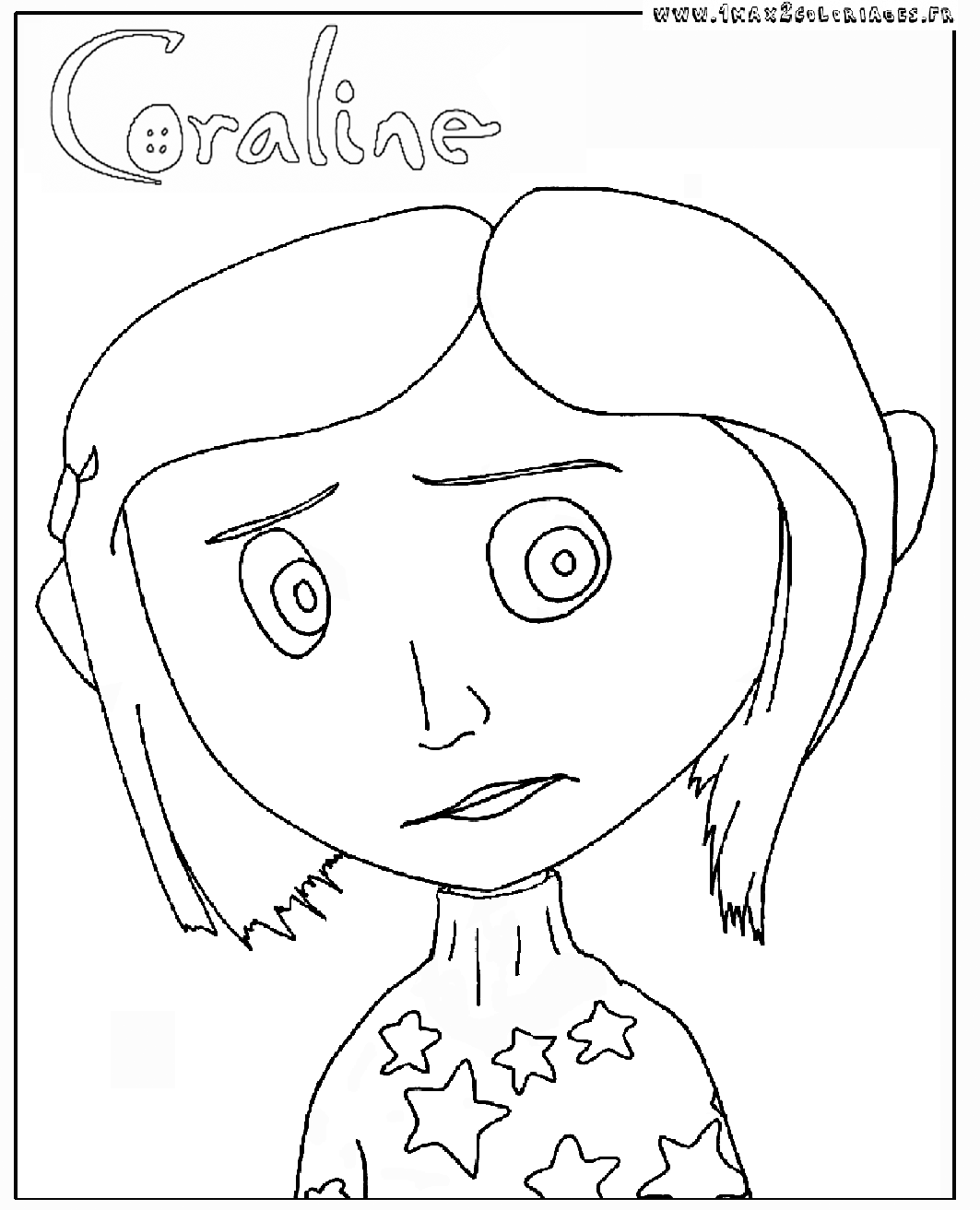 Coraline coloring pages to download and print for free