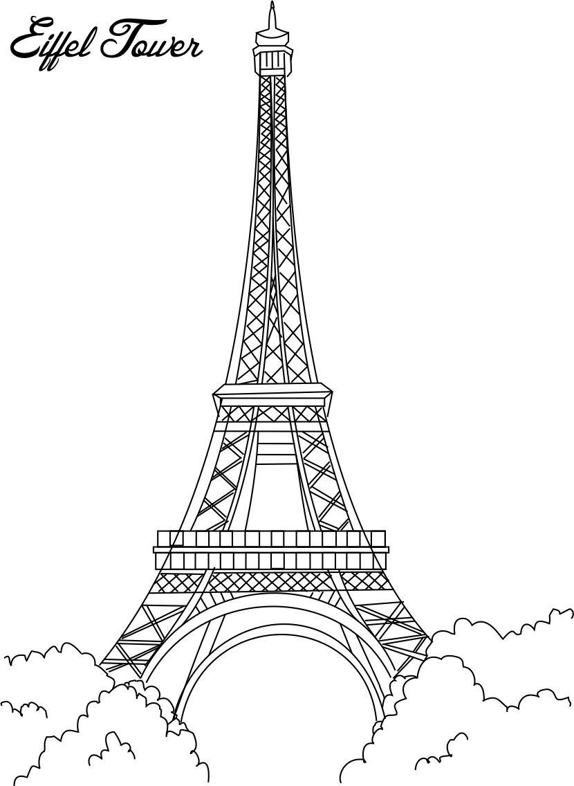 230 Cute Tower Coloring Pages 