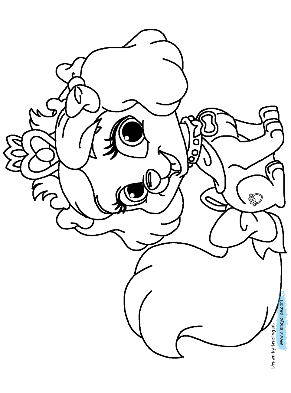 Disney pets coloring pages download and print for free