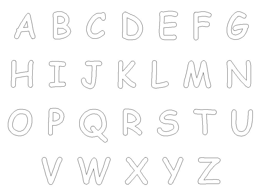 A z alphabet coloring pages download and print for free