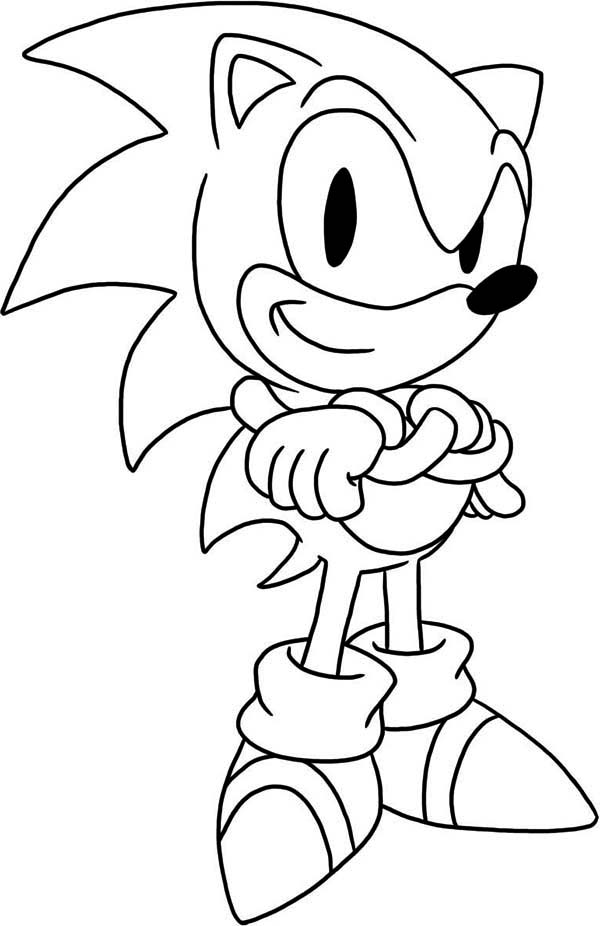 Printable Sonic The Hedgehog Coloring Pages