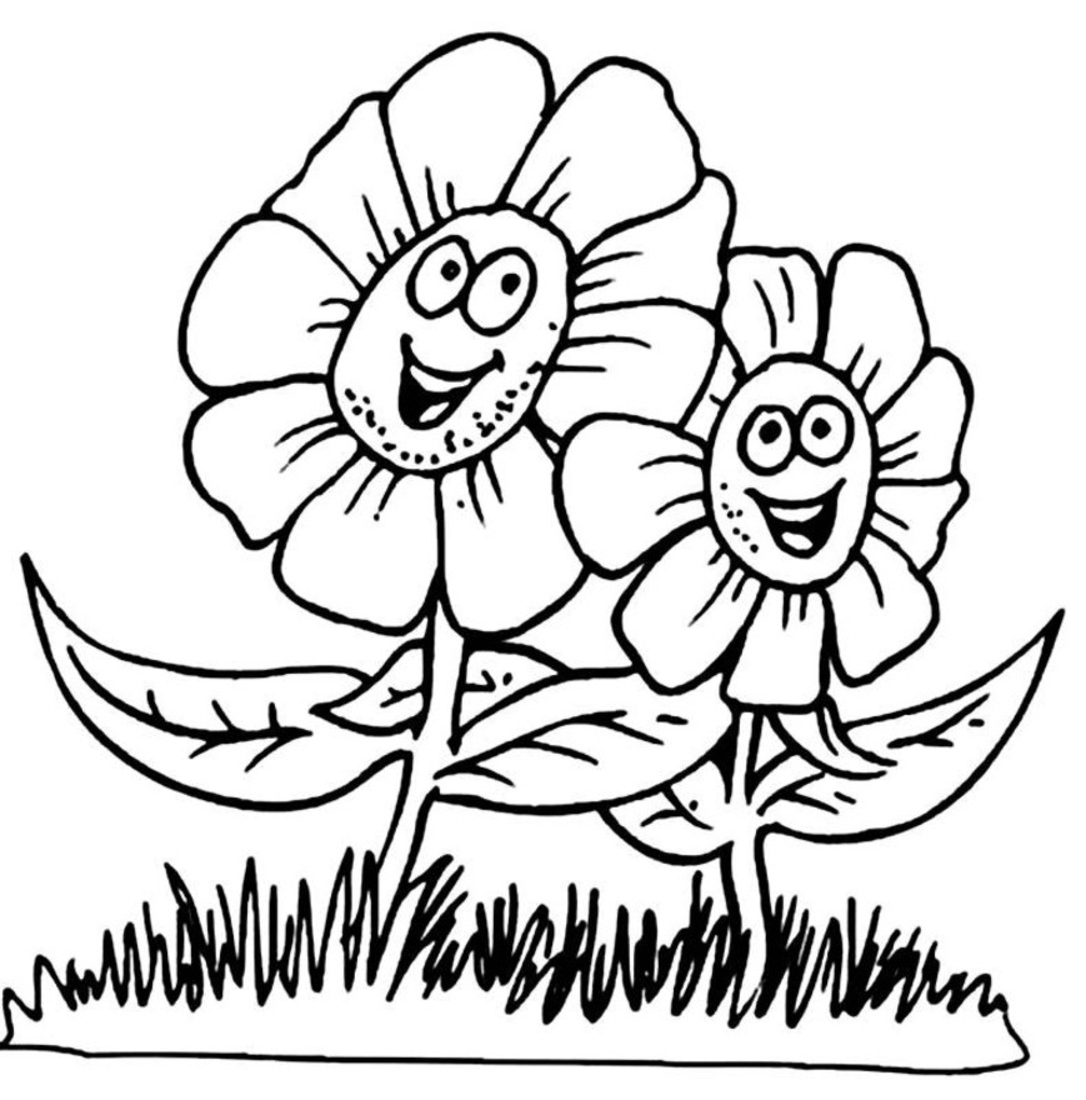Great spring coloring pages download and print for free