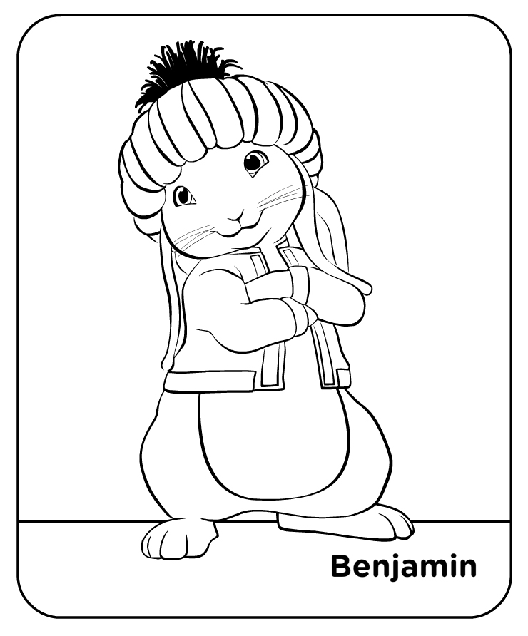 Peter rabbit coloring pages to download and print for free