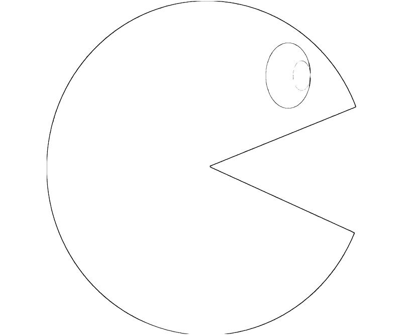 pacman free coloring pages - photo #27
