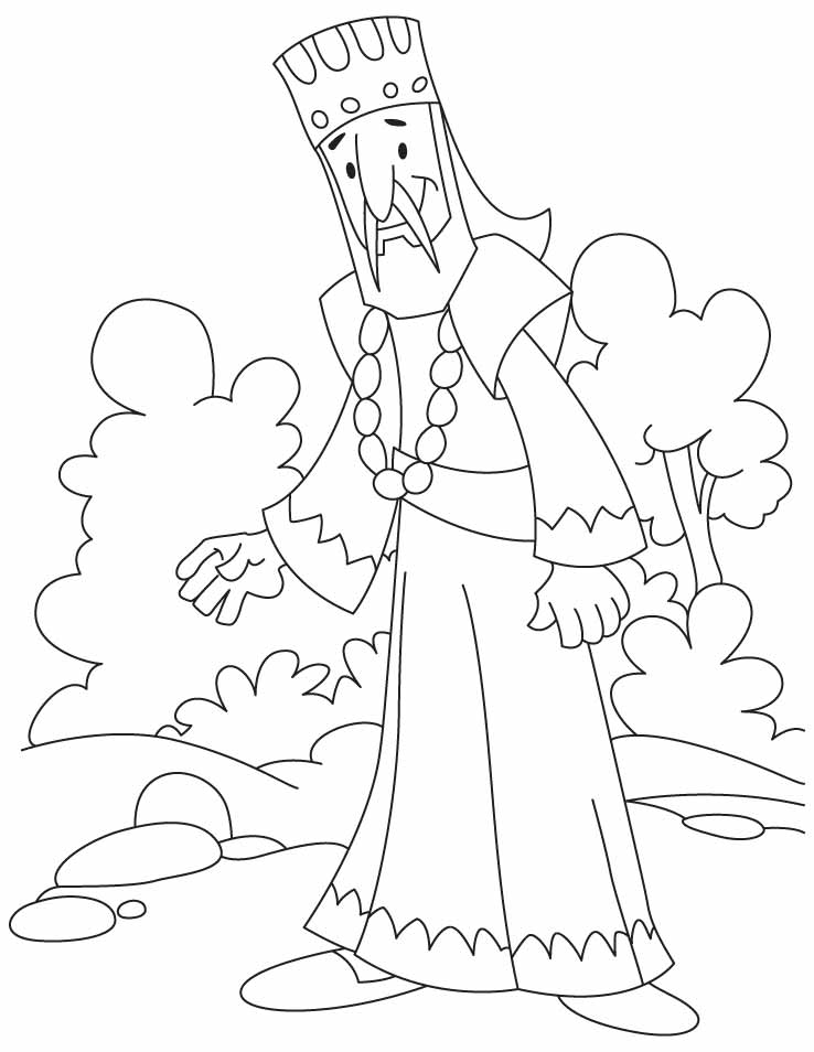 King Coloring Pages To Download And Print For Free