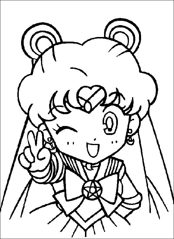 Cute girl coloring pages to download and print for free