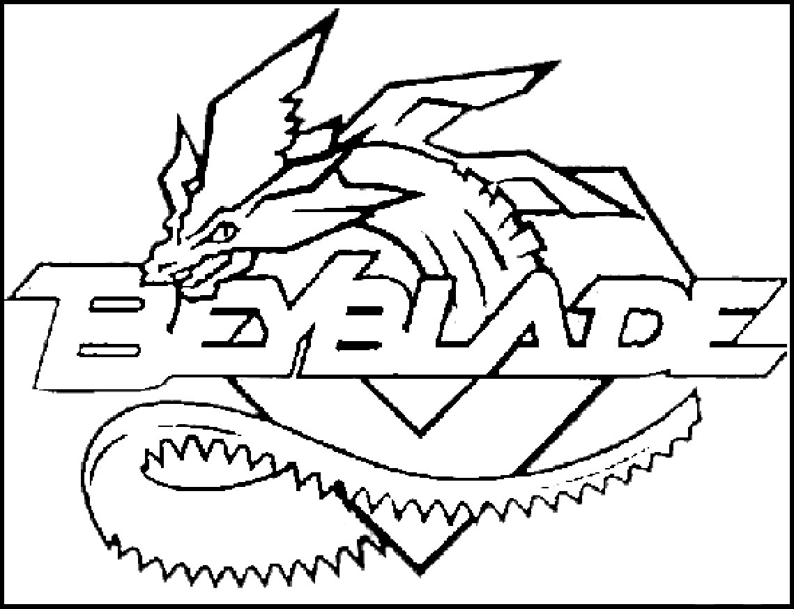 Beyblade coloring pages to download and print for free