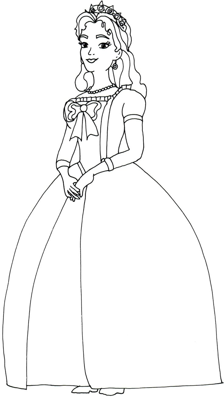 Queen coloring pages download and print for free