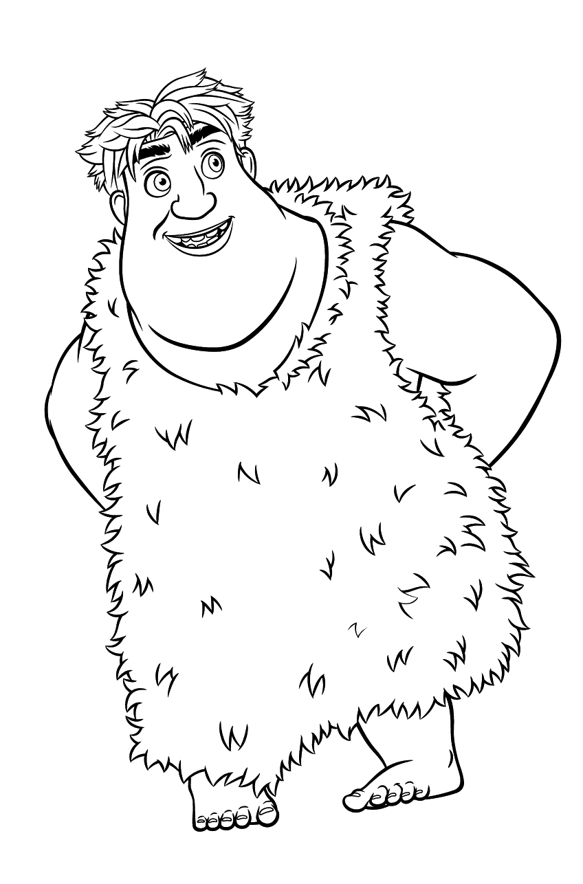 The Croods coloring pages to download and print for free