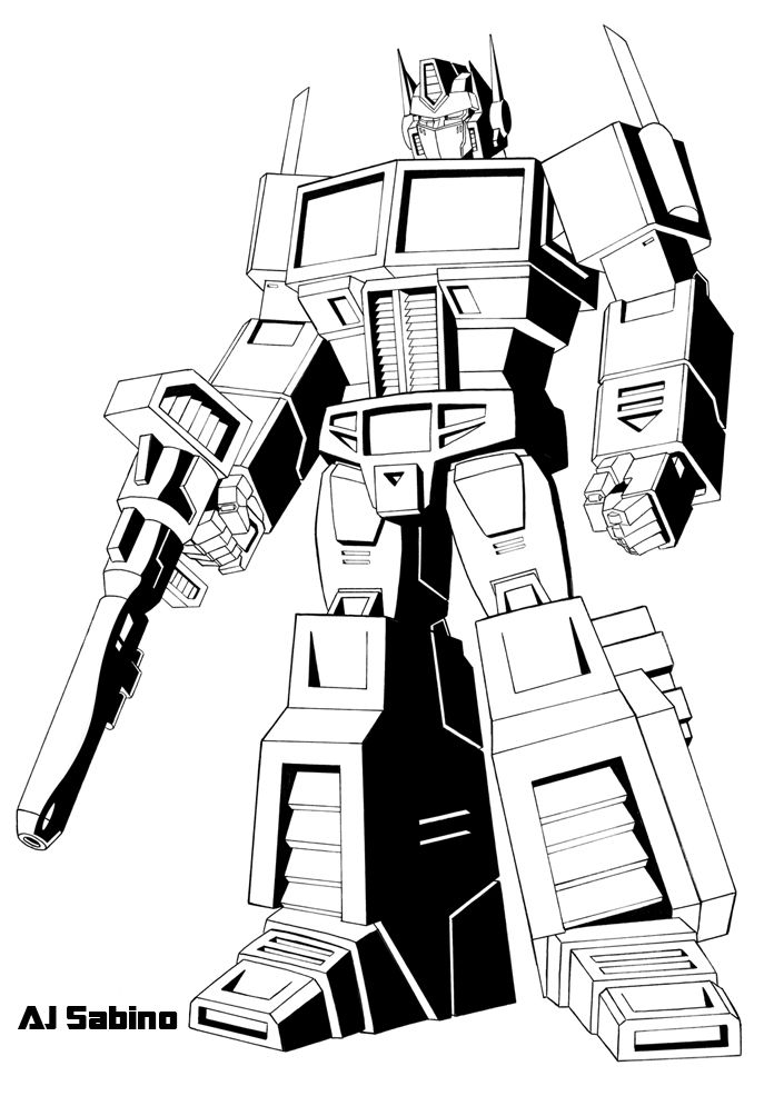 transformers coloring g1