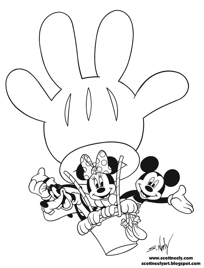 Mickey mouse clubhouse coloring pages to download and print for free