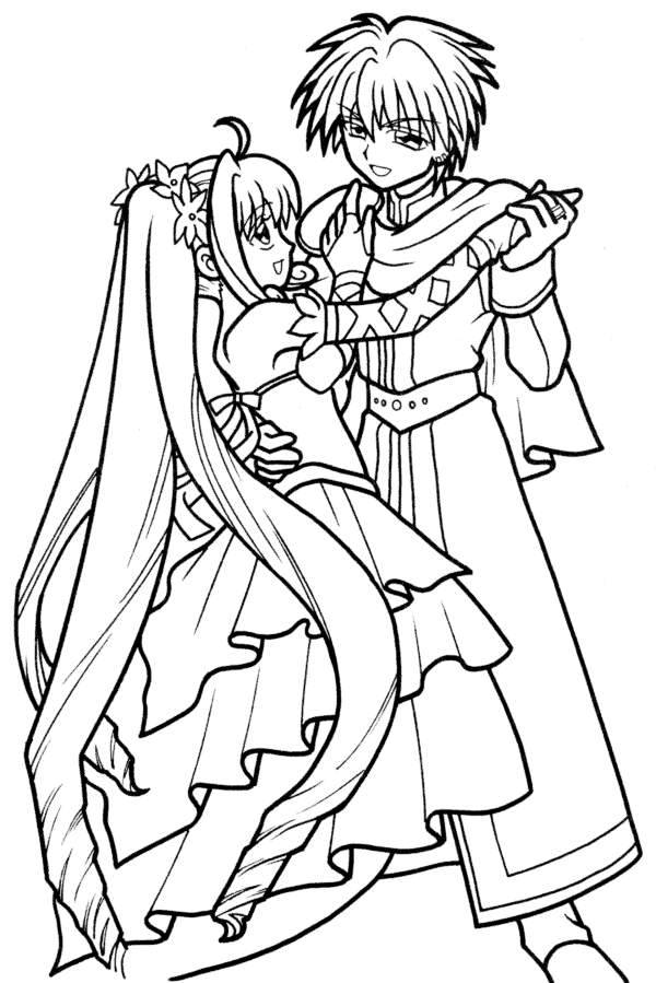Mermaid melody coloring pages to download and print for free