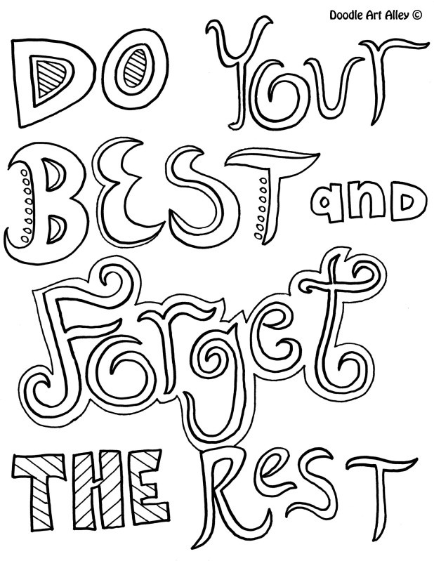 Inspirational coloring pages to download and print for free