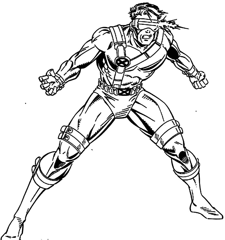 xmen and coloring pages - photo #13