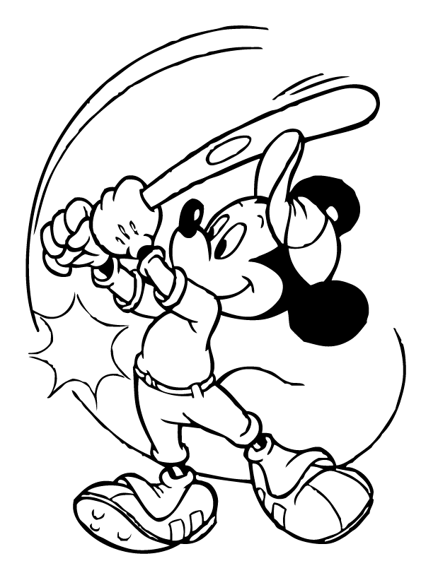 mickey mouse coloring pages to print to download and print