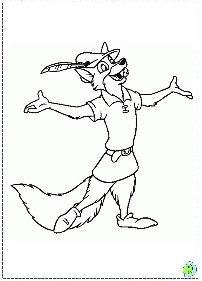 Robin hood coloring pages to download and print for free