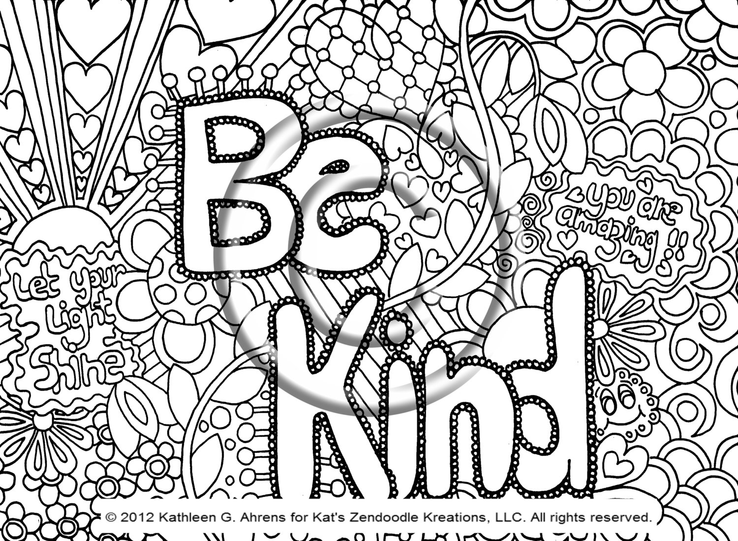 Psychedelic coloring pages to download and print for free