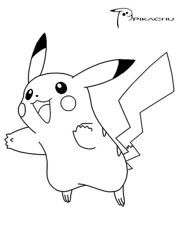 Pikachu coloring pages to download and print for free