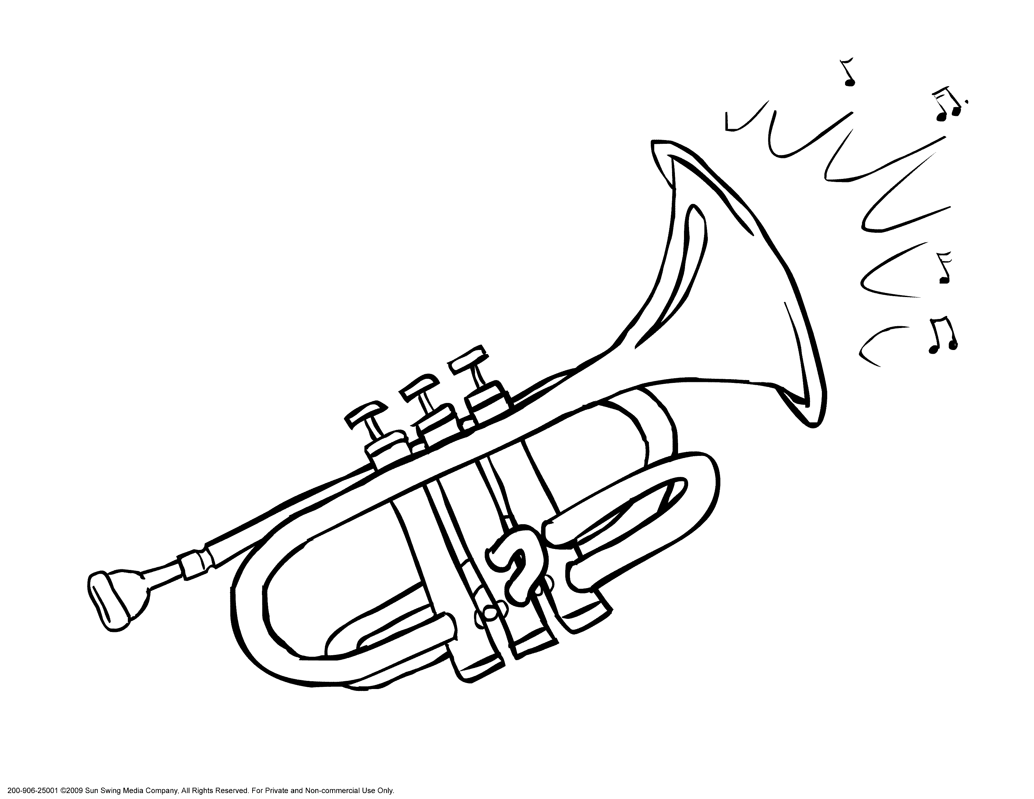 Instrument coloring pages to download and print for free