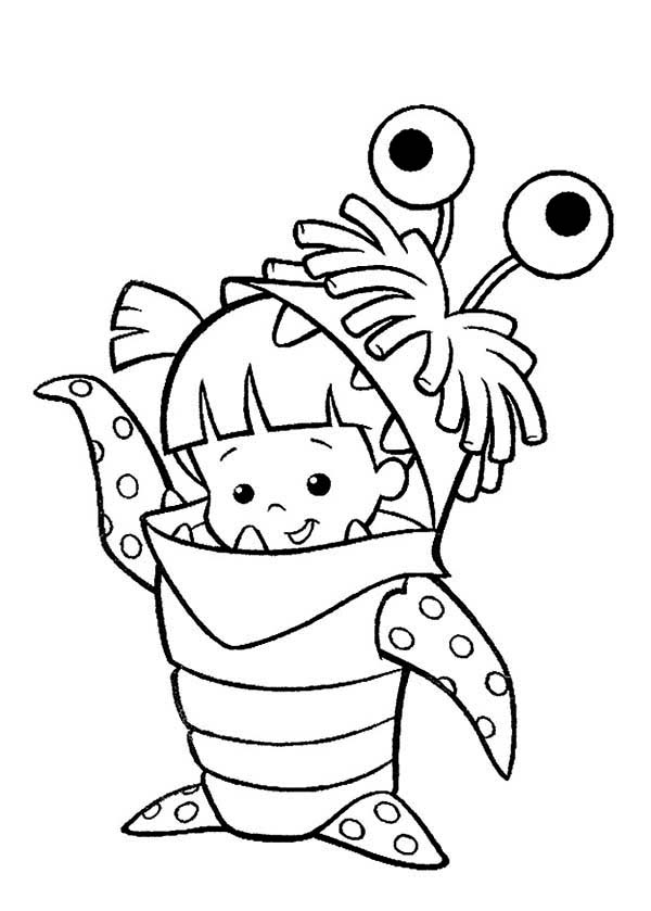 Monster inc coloring pages to download and print for free