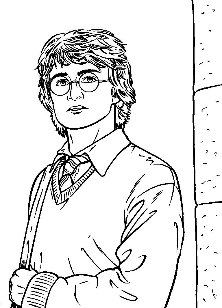 Harry potter coloring pages to download and print for free