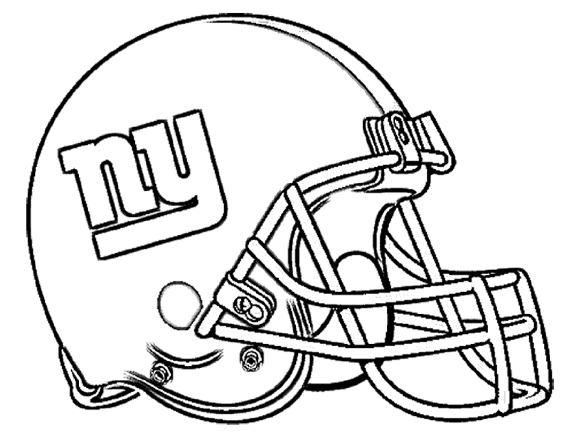 Football Helmet Coloring Pages To Download And Print For Free