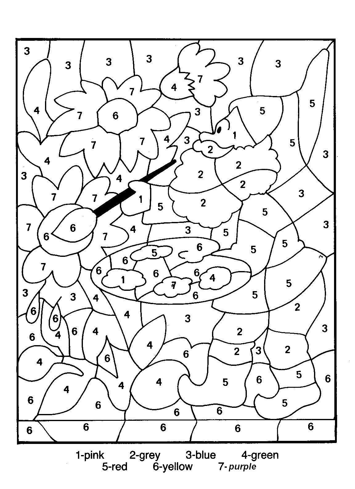 Color coloring pages to download and print for free