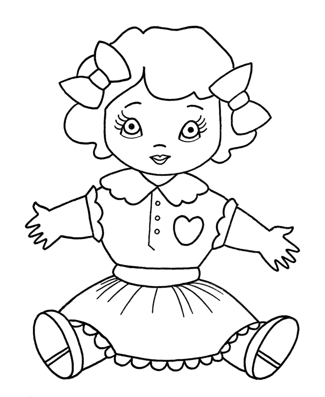 Christmas toys coloring pages download and print for free