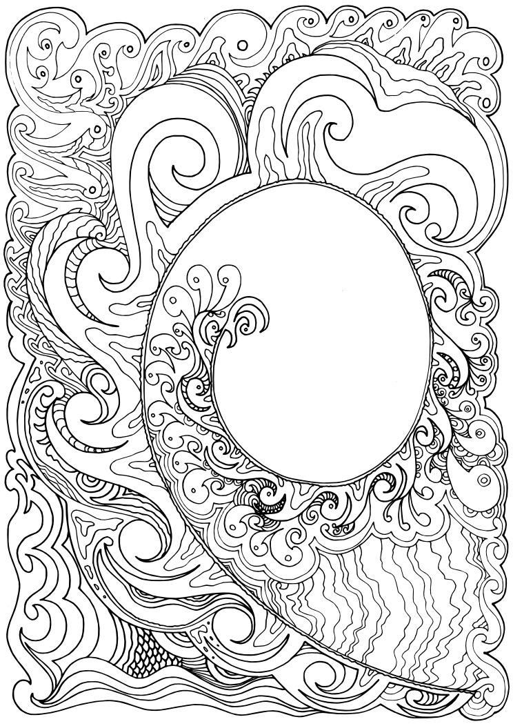 Art therapy coloring pages to download and print for free