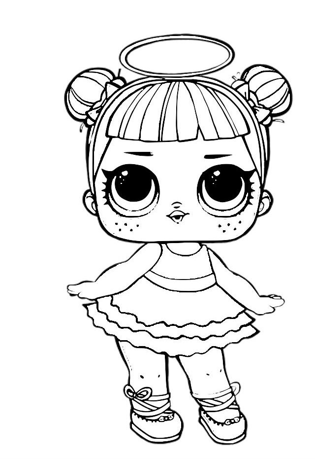 LOL Surprise coloring pages to download and print for free