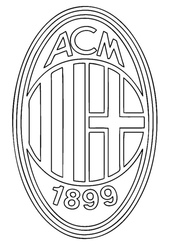 Soccer logos coloring pages download and print for free