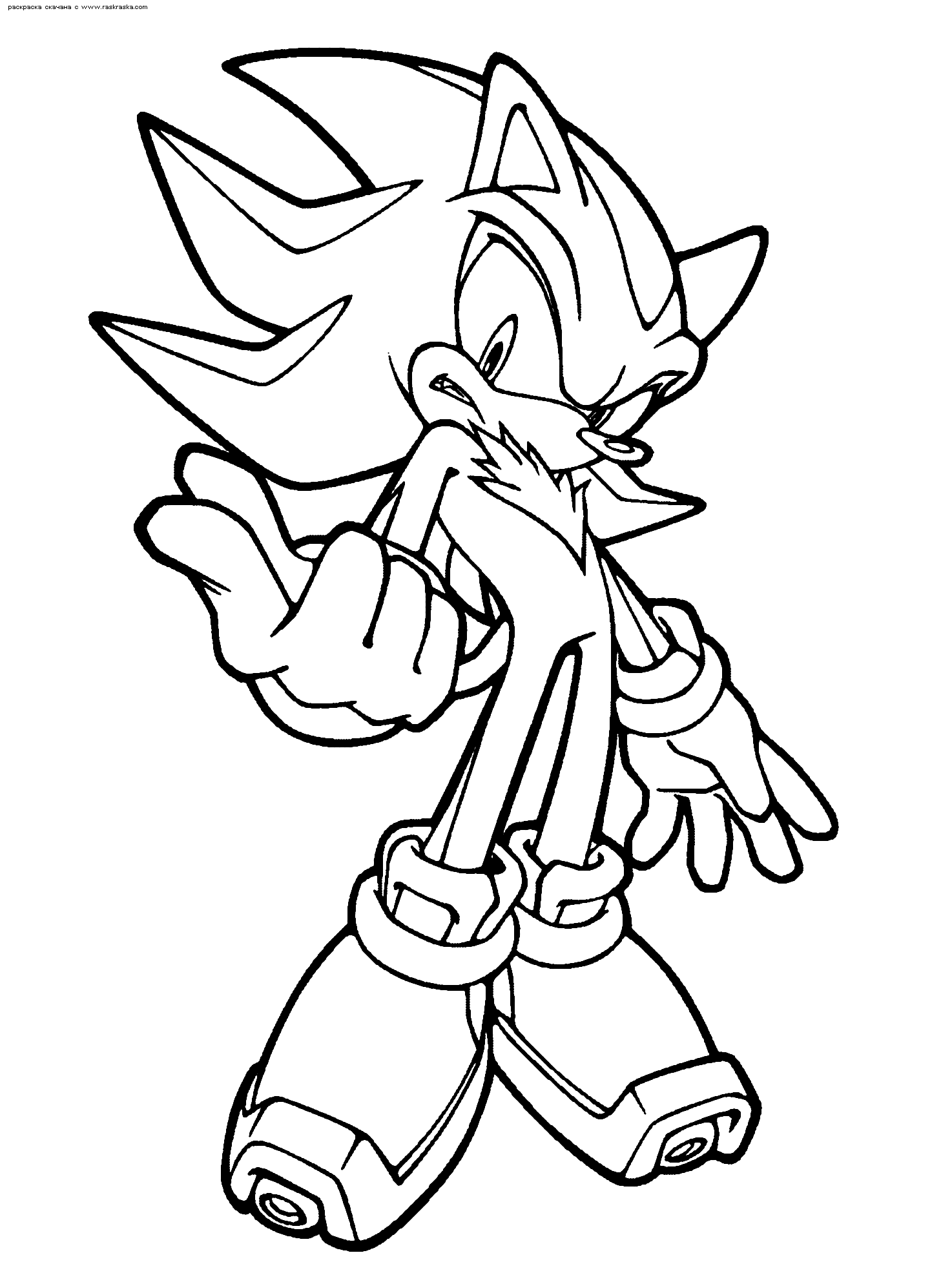 Sonic the hedgehog coloring pages to download and print for free