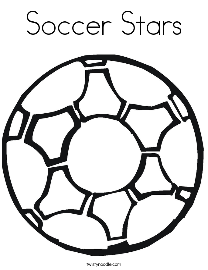 Soccer ball coloring pages download and print for free