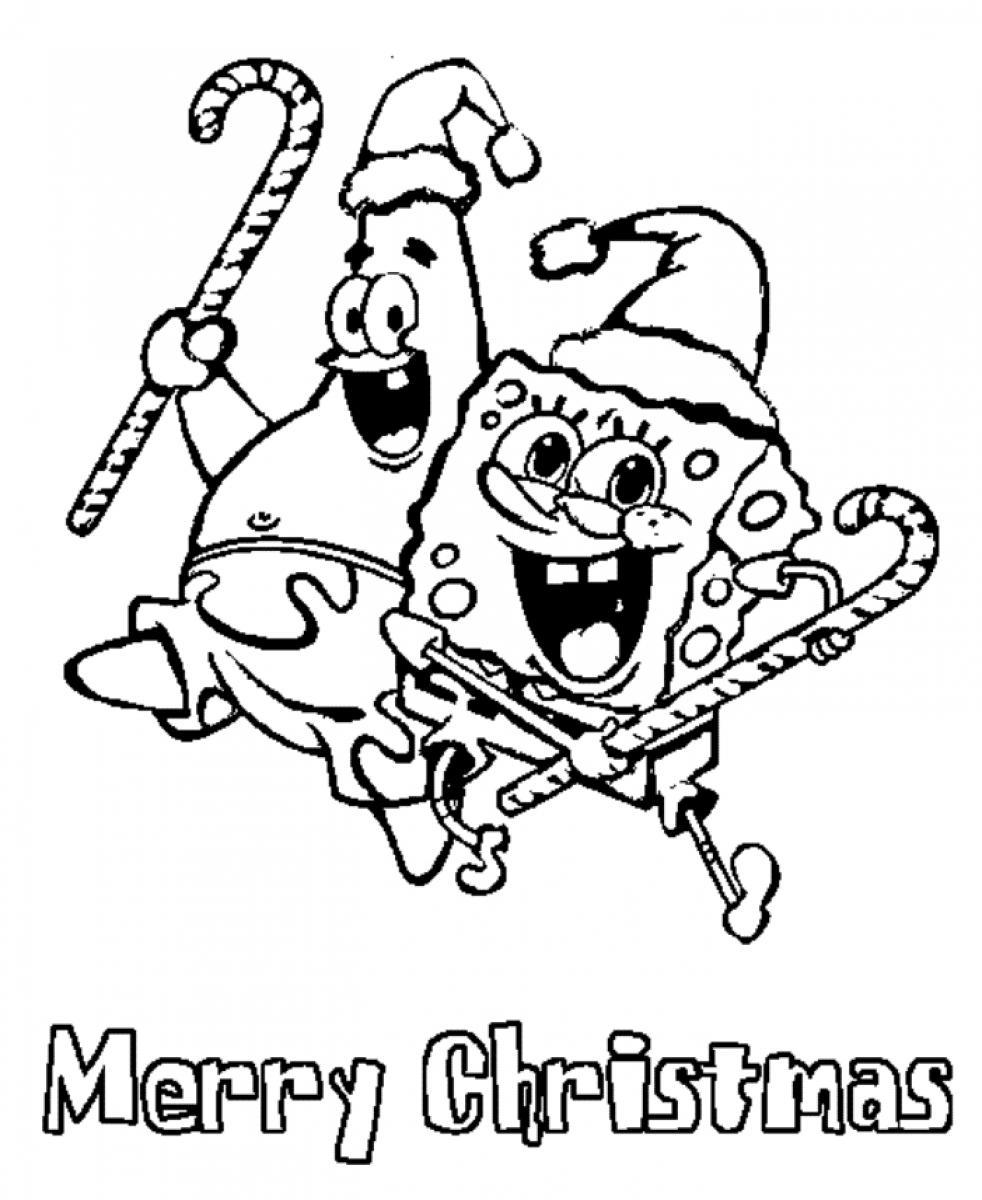 Merry christmas coloring pages