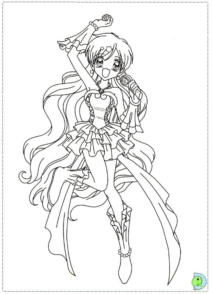 Mermaid melody coloring pages to download and print for free