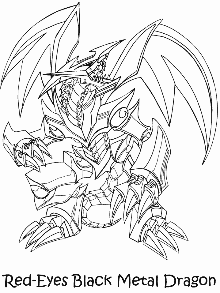 Yugioh coloring pages to download and print for free