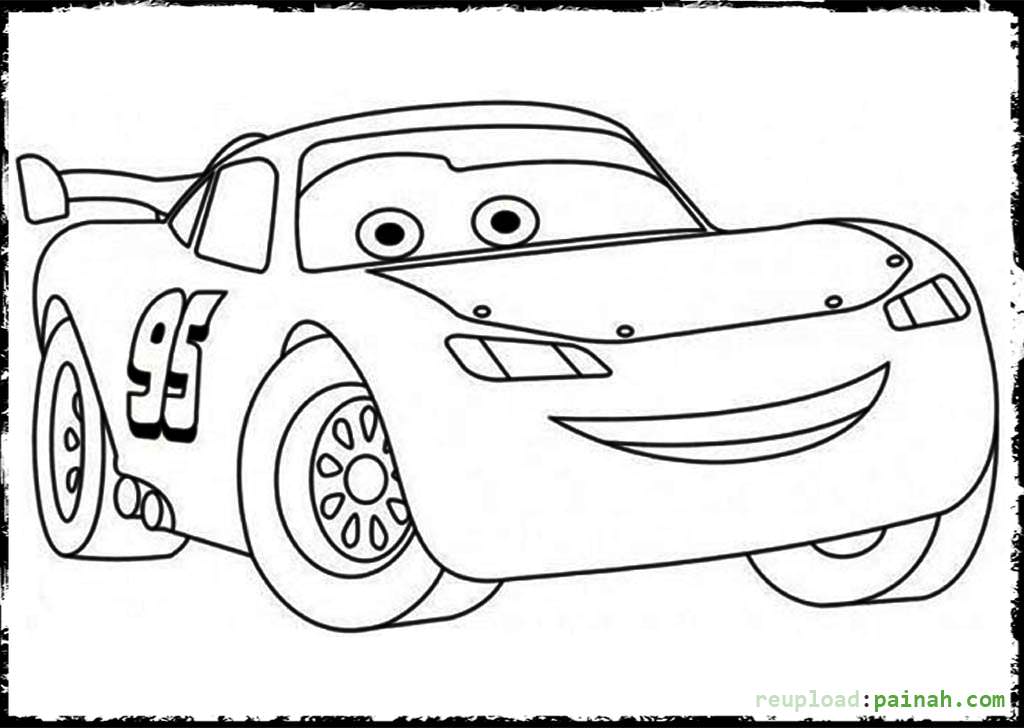 Lightning mcqueen coloring pages to download and print for free