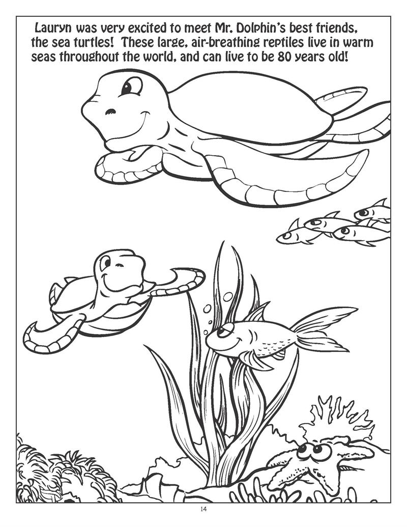 underwater coloring book pages - photo #7