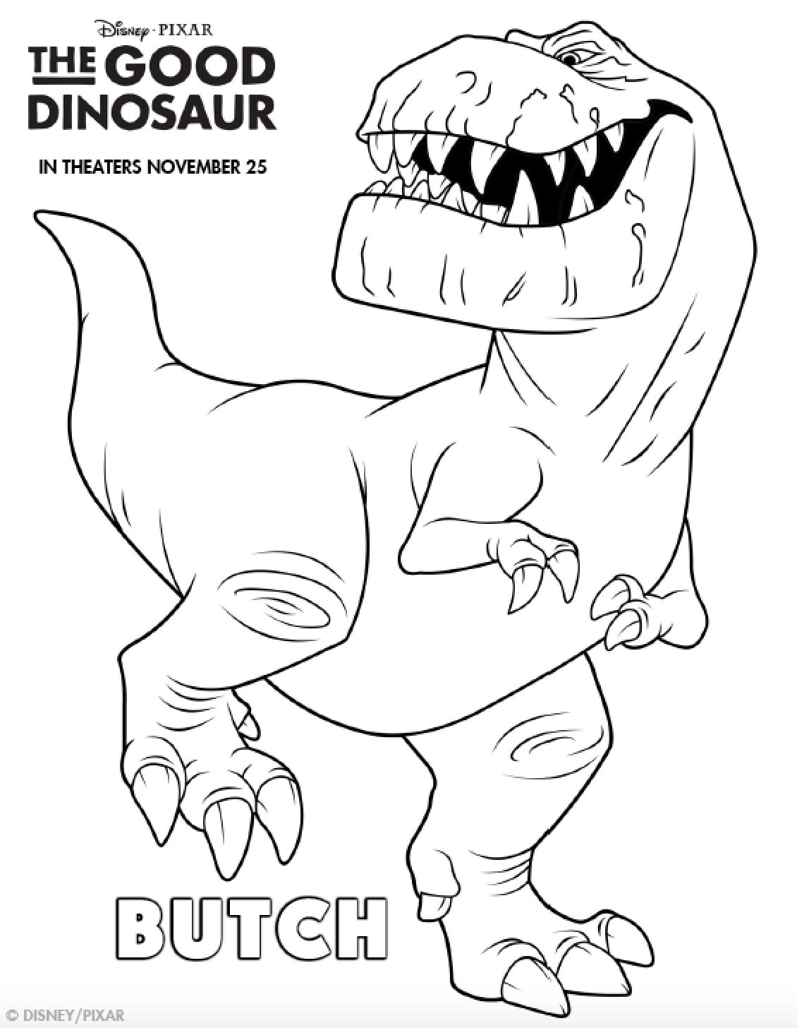 Dinosaur Coloring Pages To Download And Print For Free