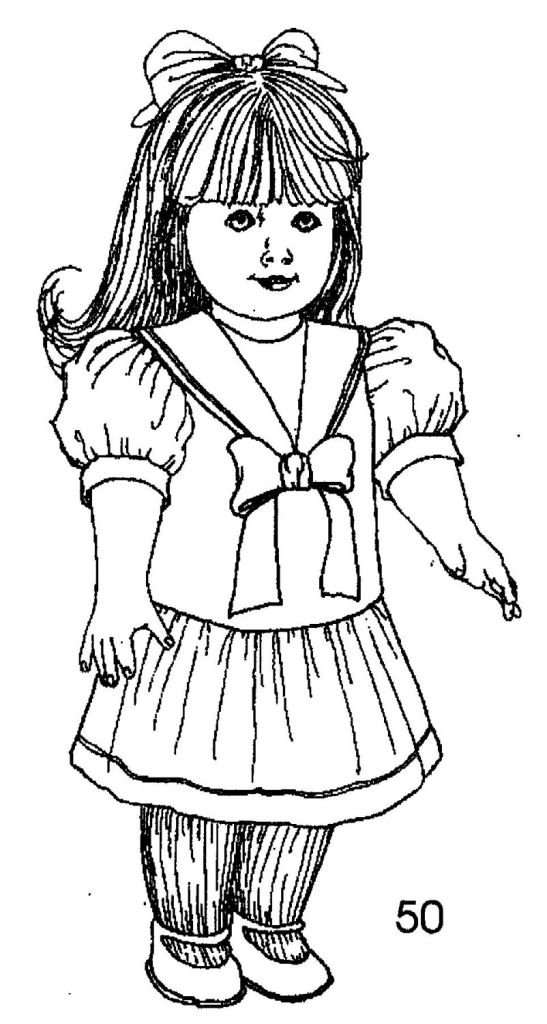 American girl doll coloring pages to download and print ...