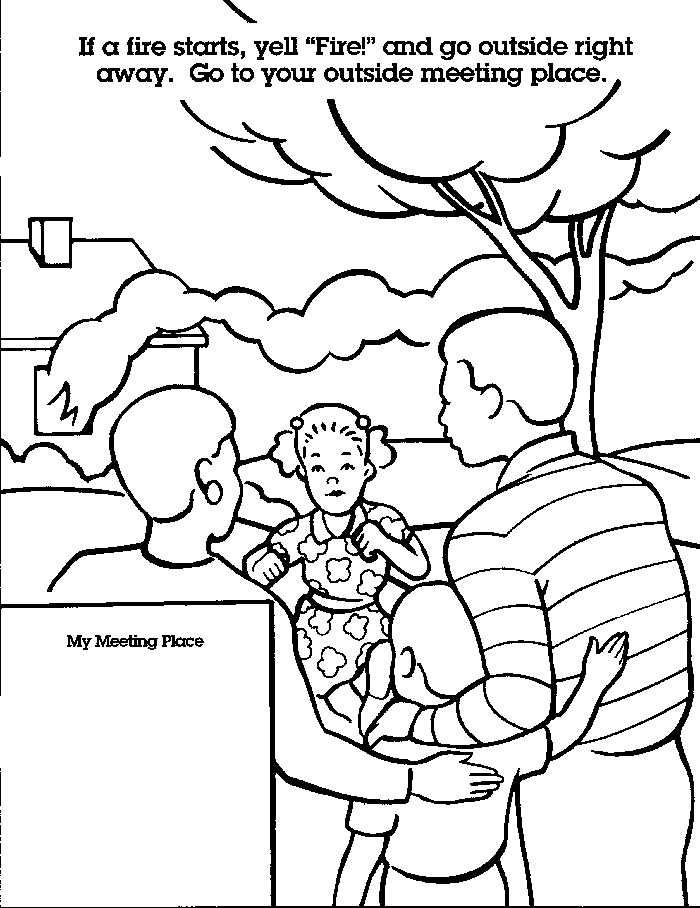 safe coloring pages - photo #7