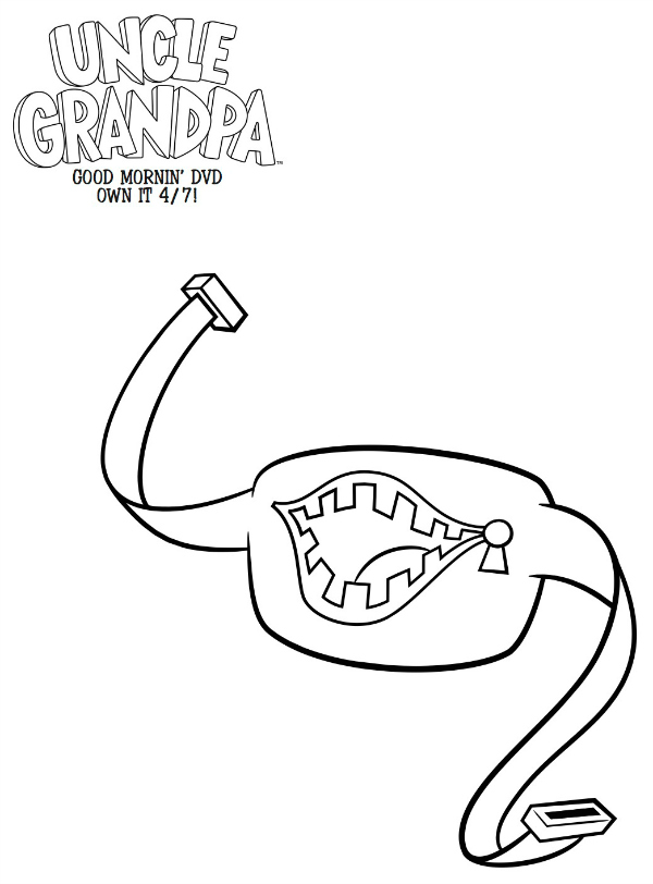 uncle grandpa coloring pages to print - photo #8