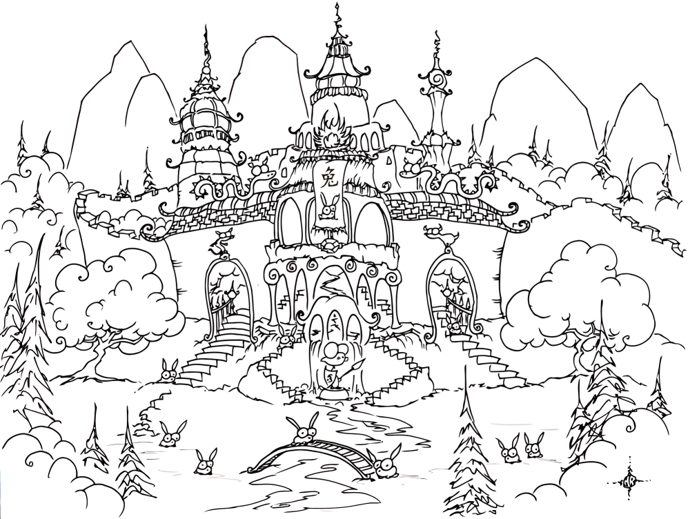 China coloring pages to download and print for free