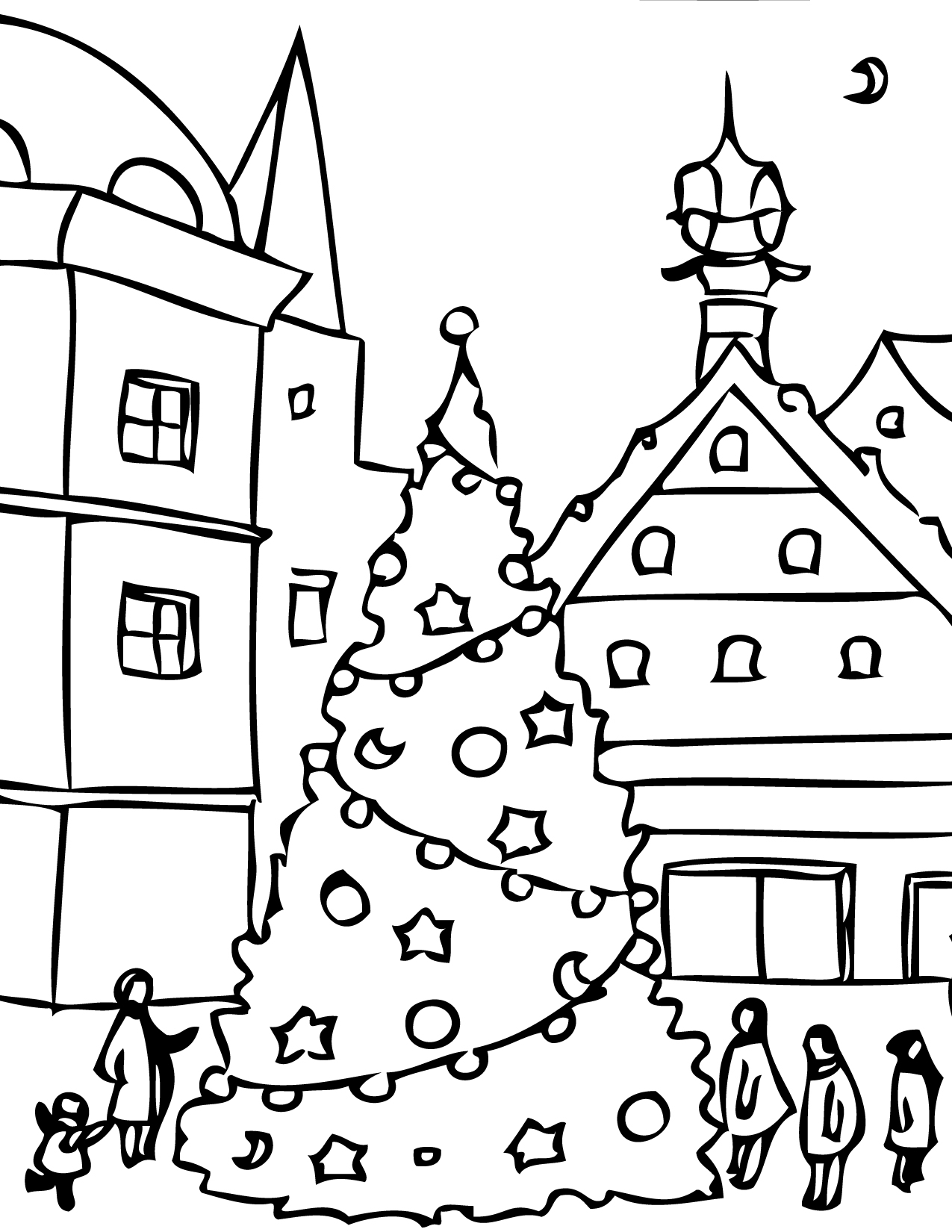 Holidays coloring pages download and print for free