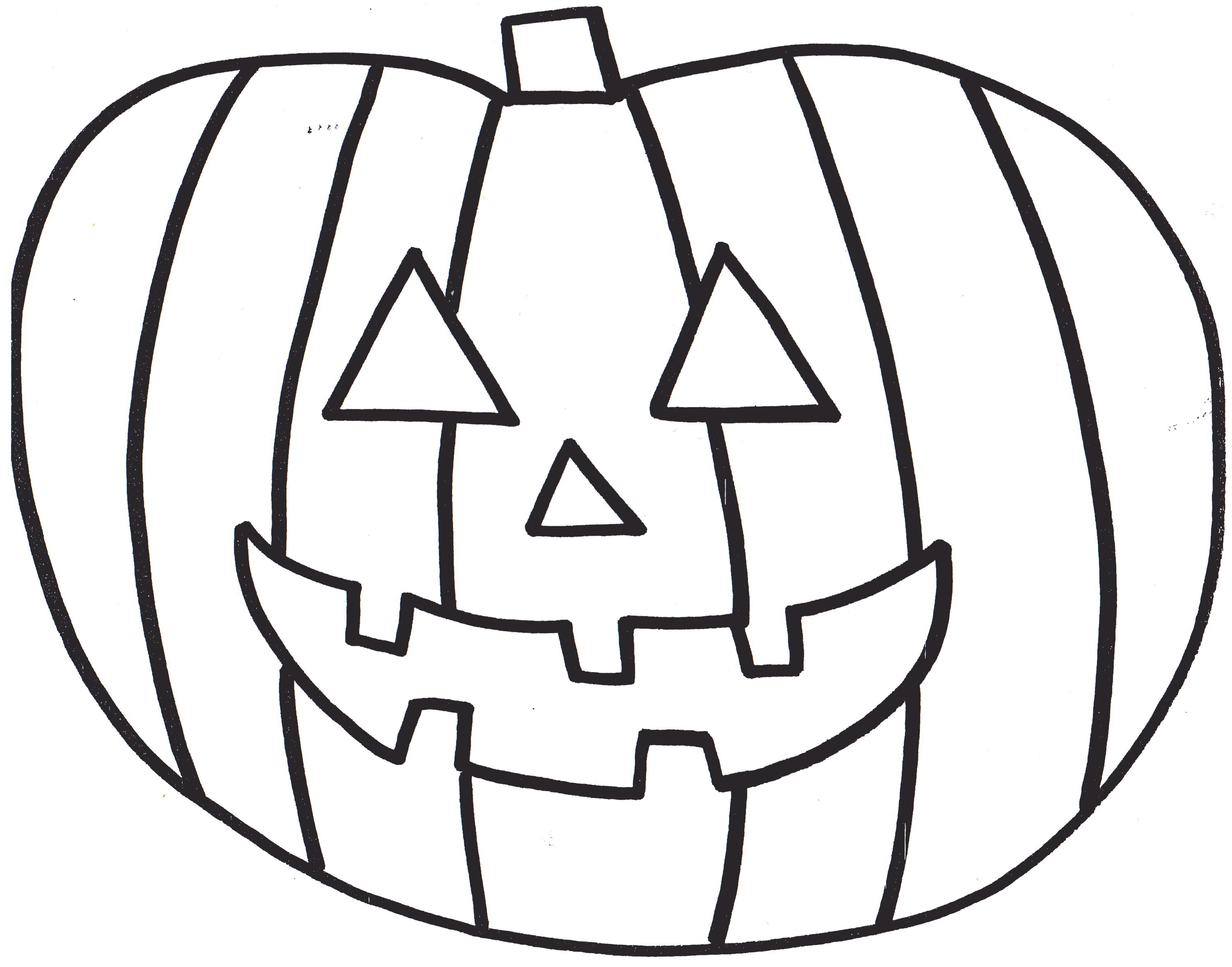 Pumpkin Coloring Printable